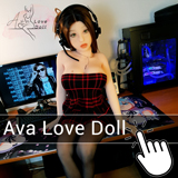 photo d'une love doll servant de lien vers le site spécialisé Ava Love Doll